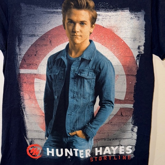 Hunter Hayes Storyline Men’s Size Small T-Shirt - Navy - Picture 3 of 8